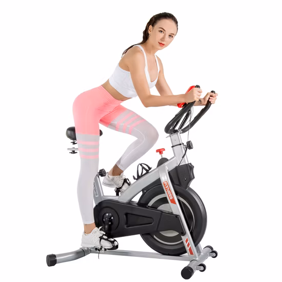 Bicicleta de spinning para exercícios profissionais para uso doméstico